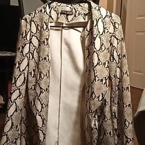 Snake skin jacket